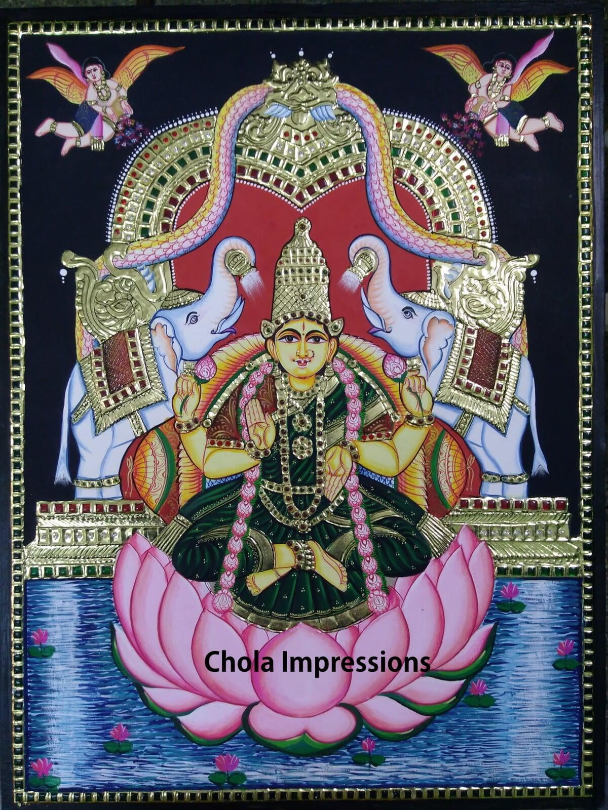 Lakshmi Tanjore Painting