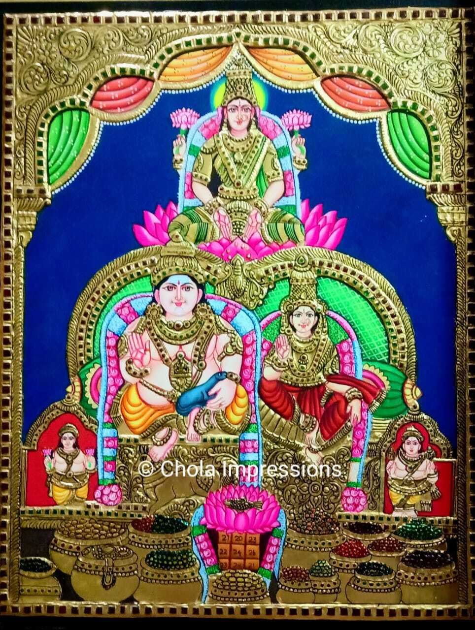 Lakshmi Tanjore Painting