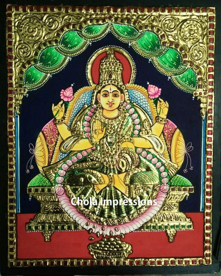 Lakshmi Tanjore Painting