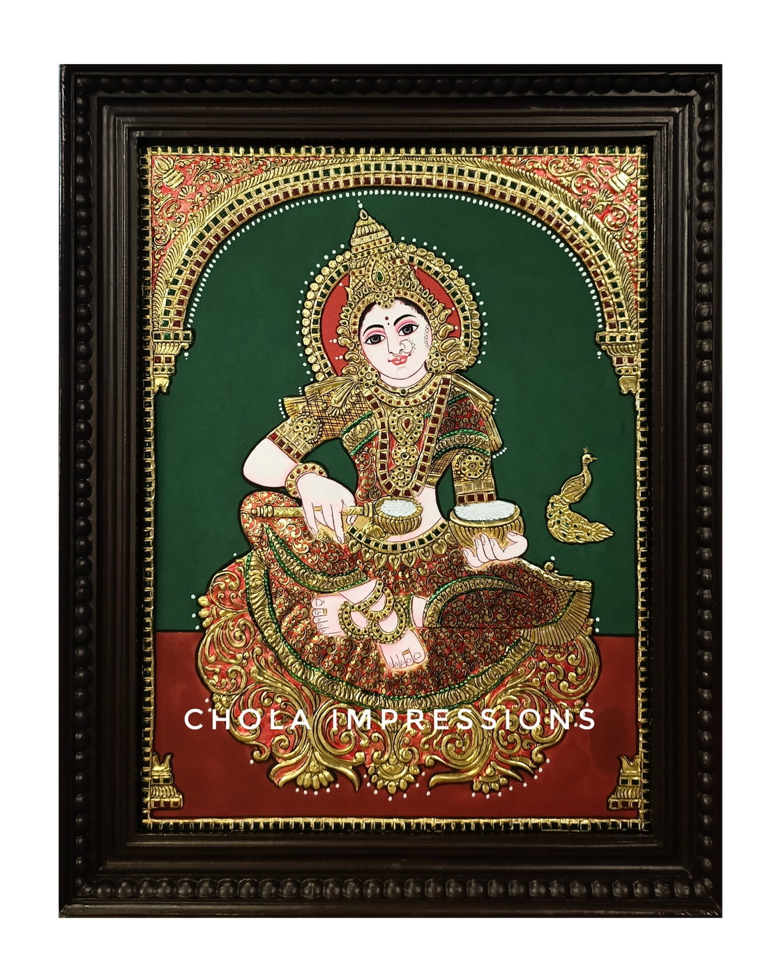 Buy Authentic Annapoorani Tanjore Painting