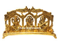 Lakshmi Ganesh Saraswati Pooja Set Brass Idol Lakshmi Ganesh Saraswati Pooja Set Brass Idol