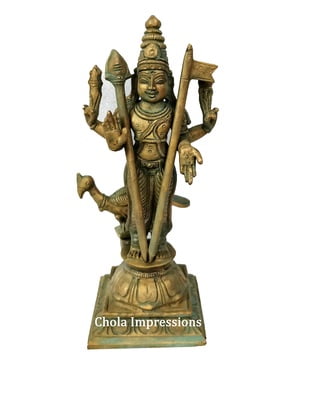 Murugar Panchaloha set in Antique Finish - 6 inches