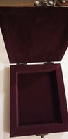 Royal Swan Reverse glass painting Jewel Box Royal Swan Reverse glass painting Jewel Box