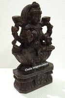Lakshmi Devi Wooden statue - 1 foot Lakshmi Devi Wooden statue - 1 foot