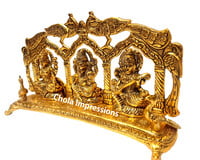 Lakshmi Ganesh Saraswati Pooja Set Brass Idol Lakshmi Ganesh Saraswati Pooja Set Brass Idol