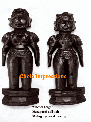 Marapachi Raja Rani Doll pair