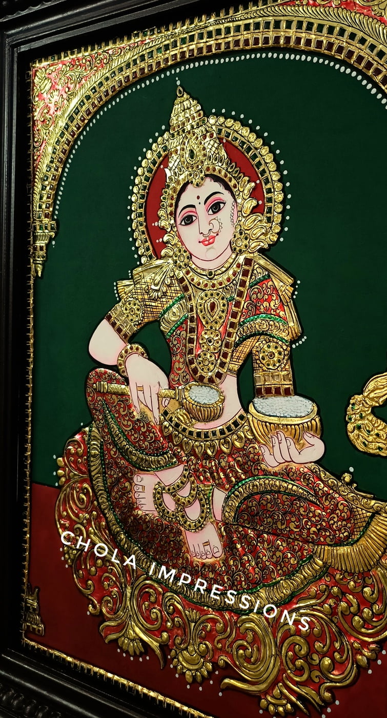 Buy Authentic Annapoorani Tanjore Painting