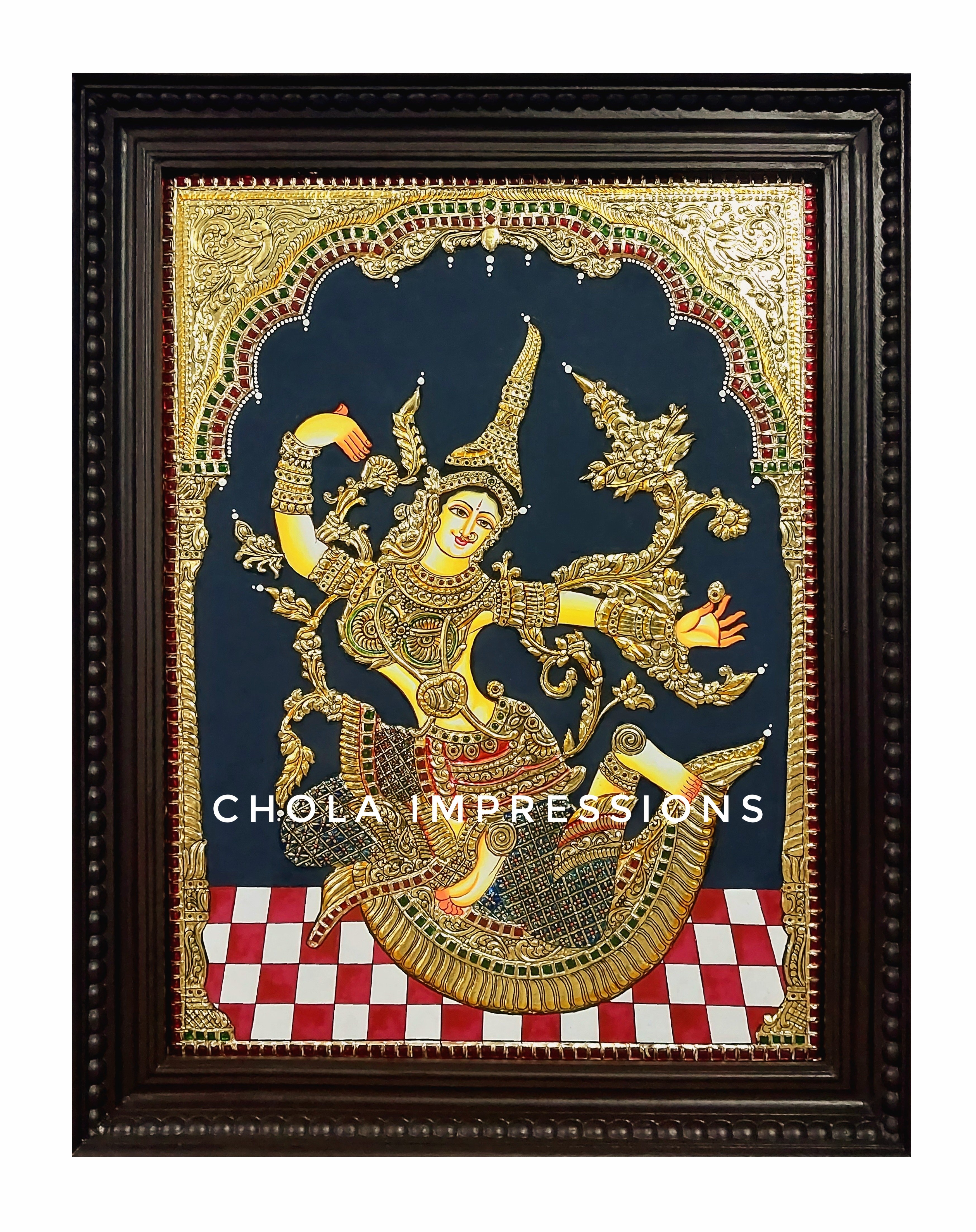 Indonesia Sita Tanjore Painting - Exclusive Collection Indonesia Sita Tanjore Painting - Exclusive Collection