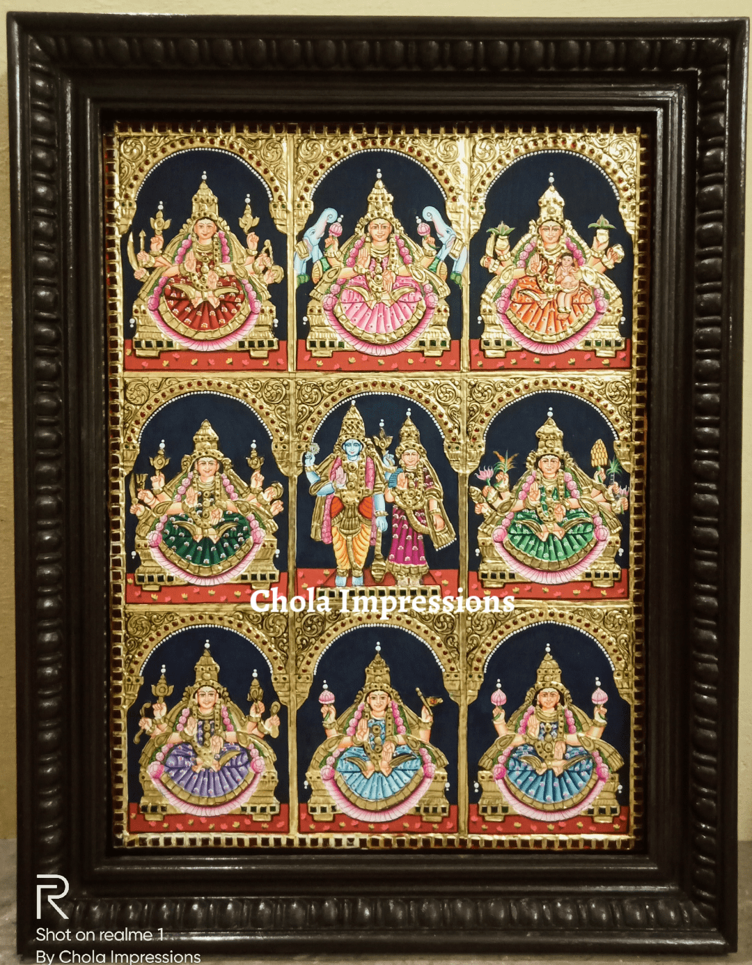Ashtalakshmi Tanjore Painting Exclusive Collection