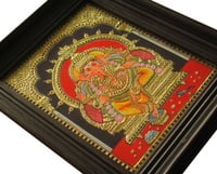 Ganesh Tanjore Painting - 1.5 ft x 1.25 ft