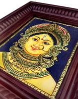 Devi Durga - Bengal Style Tanjore Painting - Various sizes