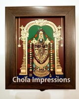 Tirupati Balaji Tanjore Reverse glass painting Jewel Box Tirupati Balaji Tanjore Reverse glass painting Jewel Box