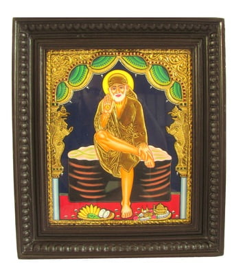 Sai Baba Tanjore Painting