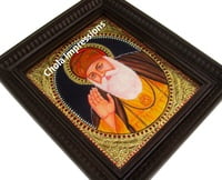 Gurunanak Dev Tanjore Painting - Medium Sized Paintings
