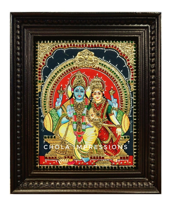 Lakshmi Narayana Tanjore Painting