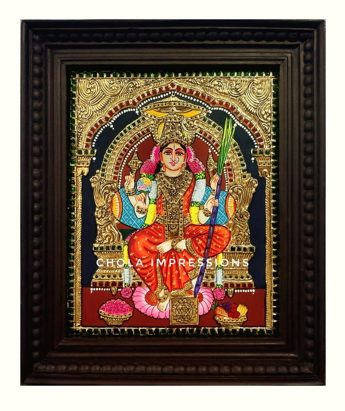 Lalita Devi Tanjore Painting - Various sizes Lalita Devi Tanjore Painting - Various sizes