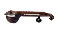 Exquisite Handcarved Rosewood Miniature Veena - 8 inches Exquisite Handcarved Rosewood Miniature Veena - 8 inches