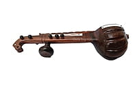 Exquisite Handcarved Rosewood Miniature Veena - 8 inches Exquisite Handcarved Rosewood Miniature Veena - 8 inches