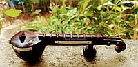 Exquisite Handcarved Rosewood Miniature Veena - 8 inches Exquisite Handcarved Rosewood Miniature Veena - 8 inches