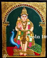 Tiruchendur Murugan Tanjore Painting Tiruchendur Murugan Tanjore Painting