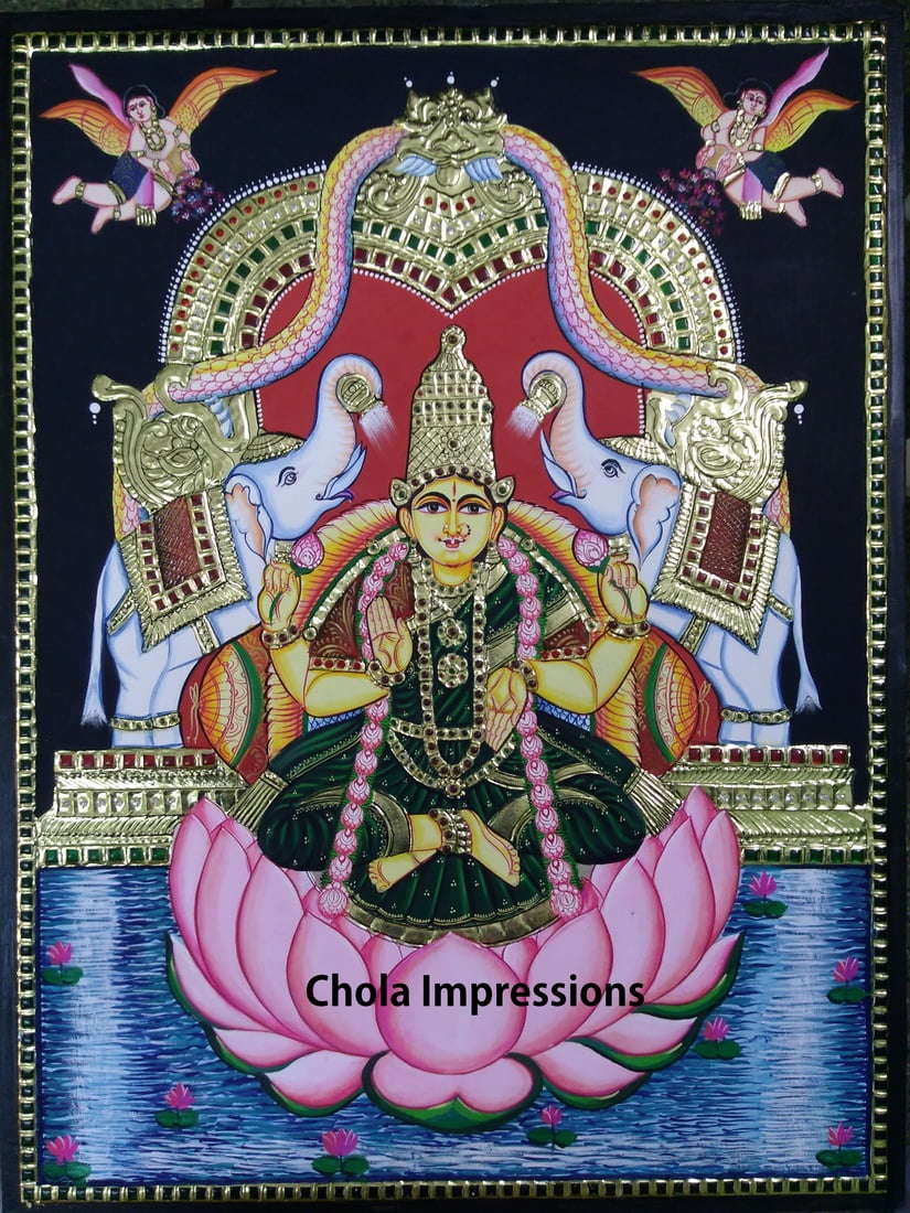 Buy Lakshmi Devi Tanjore Painting